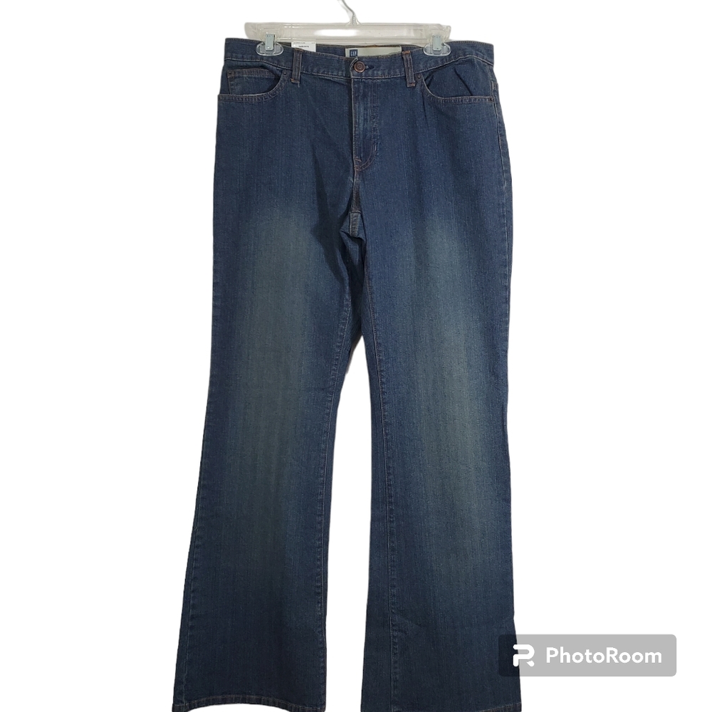 Y2K Vintage 2003 Gap Jeans Flared Leg Low Rise NWOT Size 10